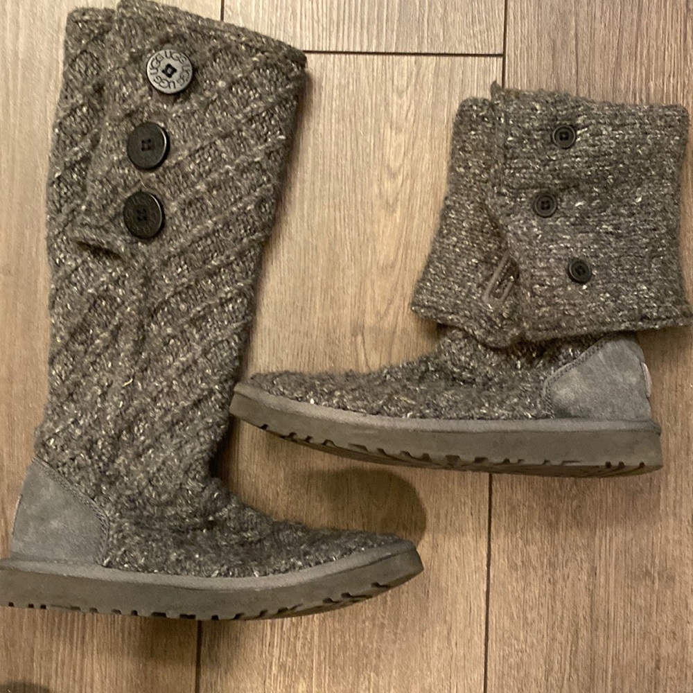 UGG tall slouch bottom boots